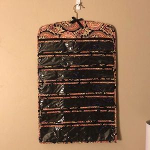 Hanging jewelry organizer